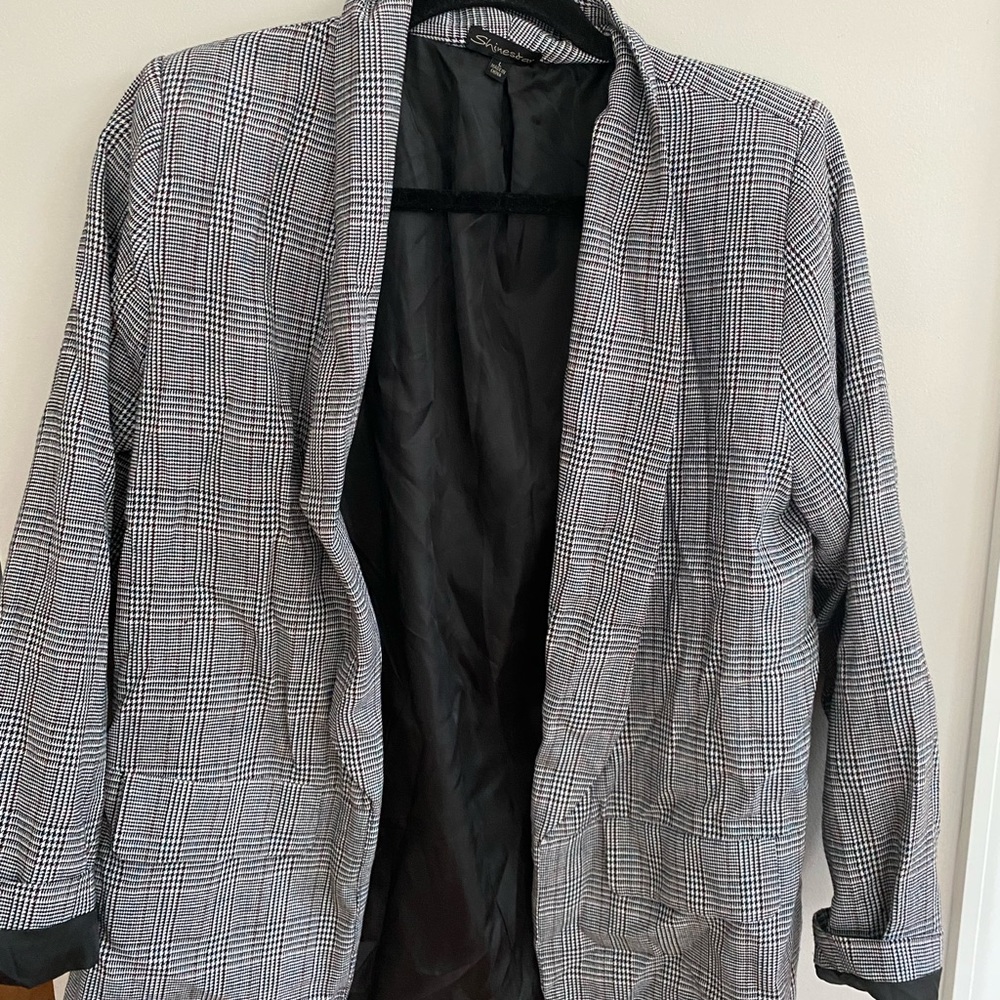 Blazer plaid